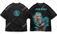 design custom anime t shirt and streetwear design