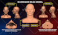 sculpt realistic 3d head, bust or full body characters for 3d printing stl
