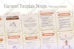 design premium editable canva post, carousel, cover, banner