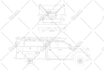 draw 2d vehicle template, blueprint, detailed vector drawing
