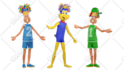 create 3d character animation, model, rig, light and render