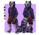 draw you a reference sheet of your fursona or oc