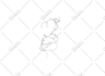 draw one line logo, line art, design minimalist for you