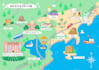 create detailed map illustration