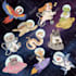 hand draw digital clipart illustration