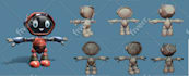 design 3d character or product in zbrush and 3dsmax