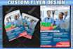 create awesome flyer design for you