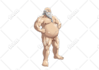 draw your hairy gay  bear, daddy, chubby and muscle bear man