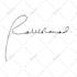 make electronic digital vector signature from handwritten