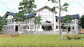 design exterior building with the best  rendering quality