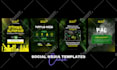 design social media post, facebook post, instagram carousel post, canva template