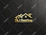 do home renovation, roofing, remodeling, and  handyman logo