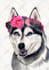 paint adorable watercolor pet portrait