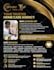 design stunning print ad for event, party, magazine and newspaper