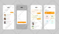 design mobile app UI UX design in figma