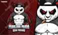 design a mascot logo for gaming and esports