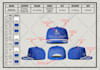 create custom hat trucker, snapback, cap, dad, etc tech pack