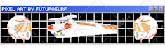 create you a pixel art overlay scene