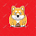 do professional meme token, cryptocurrency animal logo for coin in 2 hours
