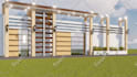 create your architectural 2d and 3d design in revit