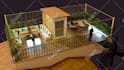 3d interior design restaurant, cafe, bar, lounge, and spa