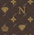 design luxury monogram pattern design using your logo