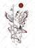 design a custom tattoo in any style including anime or japanese