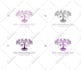 design vector logo with copyrights