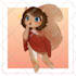 draw a chibi or emote of your human and furry characters