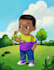draw african american children book illustration