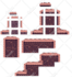 create a tileset 16x16 for your platform game in pixel art