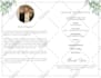 design funeral , obituary  and flyers design in 3 hours