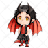 drawing anime chibi character art illustration for pfp, oc, fanart, vtuber