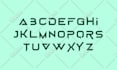 create custom font design and typography design or typeface