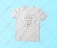 create a minimalist t shirt design for your brand