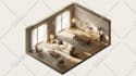 make interior 3d design and 3d house renderings