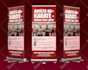design creative roller banner for your business