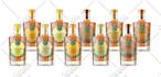 design an original label for gin, whiskey or vodka