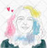 draw continuous line art portrait illustration