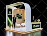design 3d exhibition stand, trade show booth, event design, backdrops