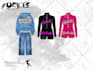 design artsy and edgy streetwear luxury clothing