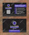 design minimalist luxury business card and letterhead