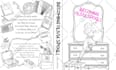 draw custom black and white line art illustration