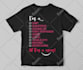 create a t shirt design with your ideas