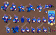 create custom characters for castle crashers painter boss paradise