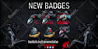 design twitch loyalty or cheer badges