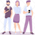 create custom flat vector illustrations for websites and apps