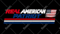 design patriotic logo with satisfaction guaranteed