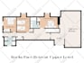 draw 2d floor plan, tiny house, architectural floor plan