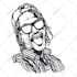 create a high quality vector line art portrait from your photo